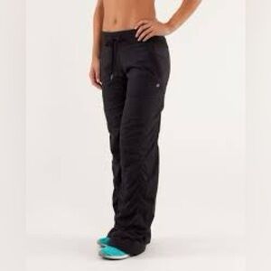 Lululemon Athletica Black Track Pants 601
